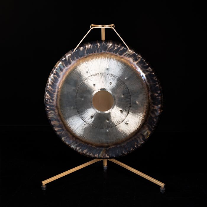 Single Telescopic Gong Stand up to 36''/90cm Painted - Image 8