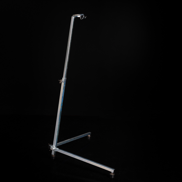 Single Telescopic Gong Stand up to 36''/90cm Gong Galvanised - Image 5