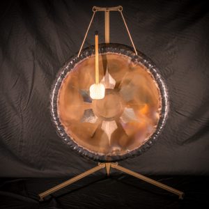 Fire Gong 30"/75cm Set with Stand & Mallet