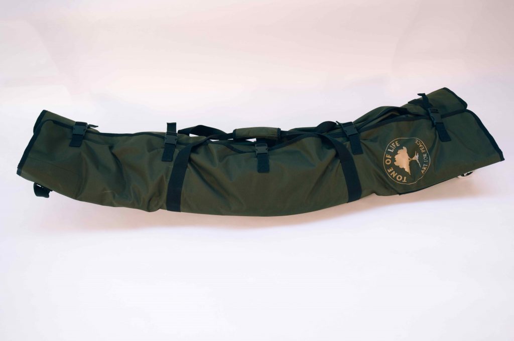 Triple Arched Gong Stand Bag with Wheels