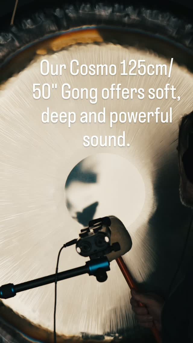 A good Gong needs time. After shaping and hammering, the instrument needs to rest. Then we listen again. Perhaps another...